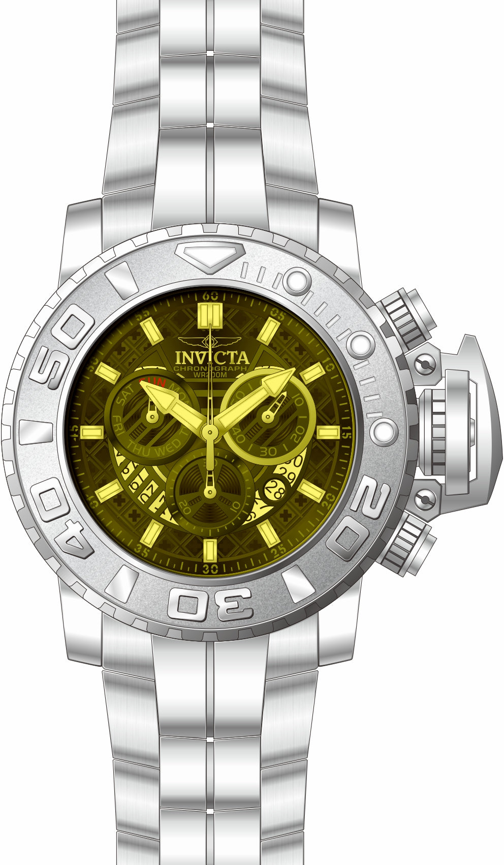 Parts for Invicta Sea Hunter Men 32643