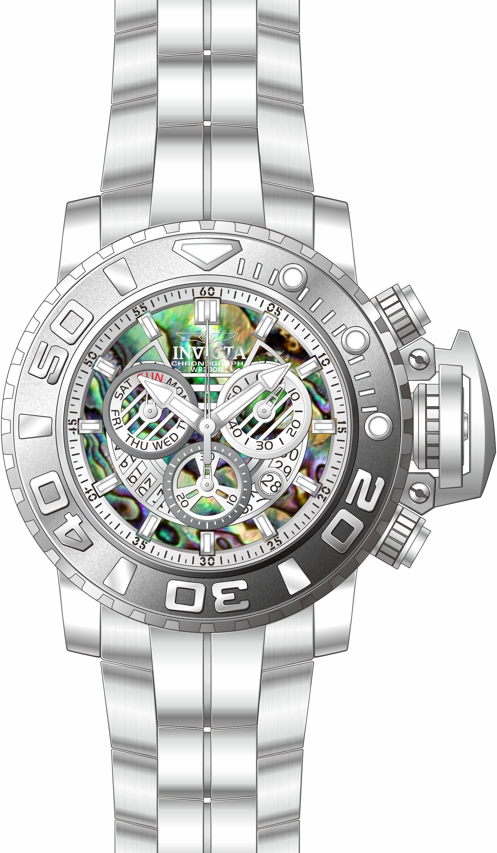 Parts for Invicta Sea Hunter Men 32647