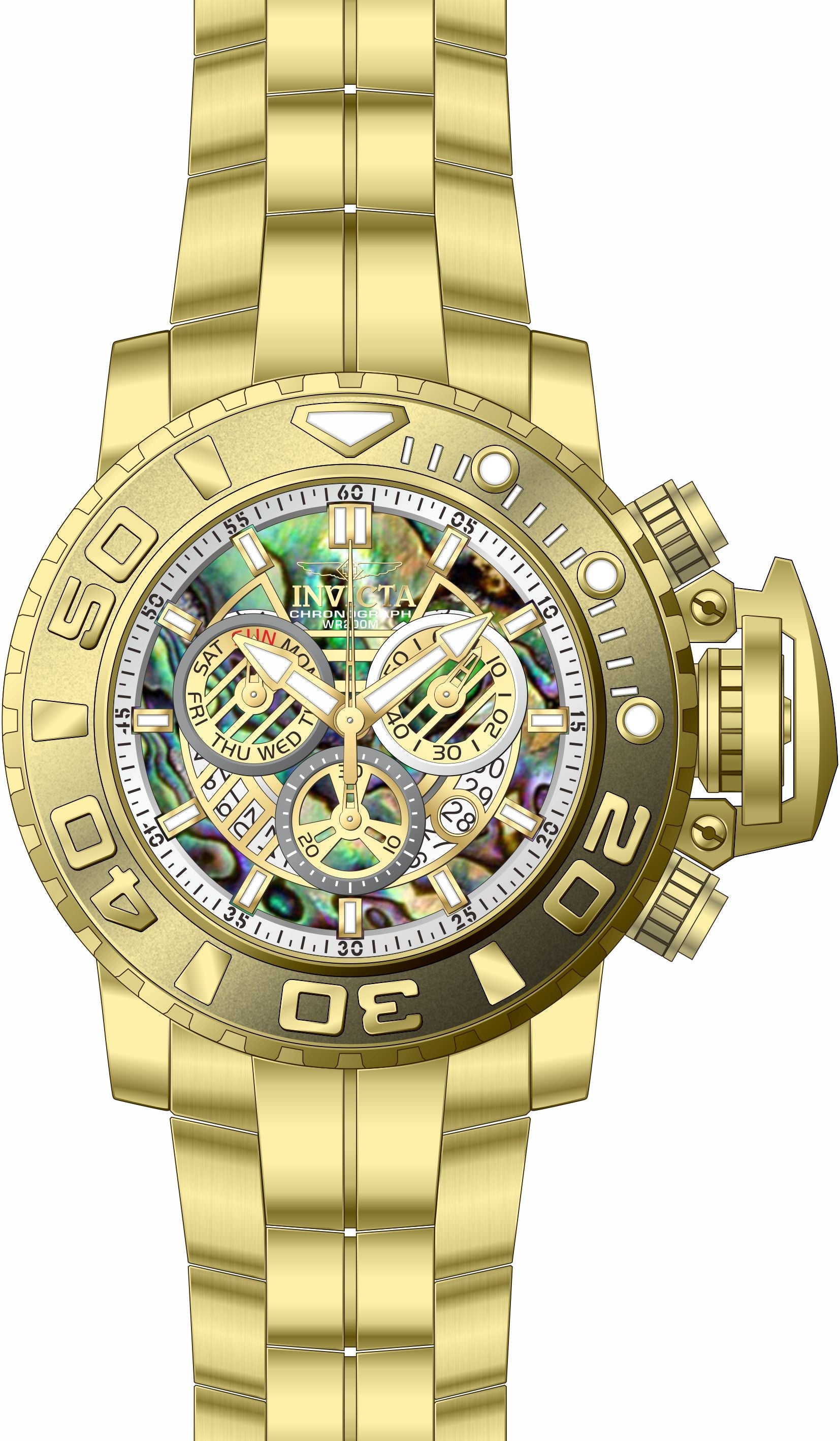 Parts for Invicta Sea Hunter Men 32648