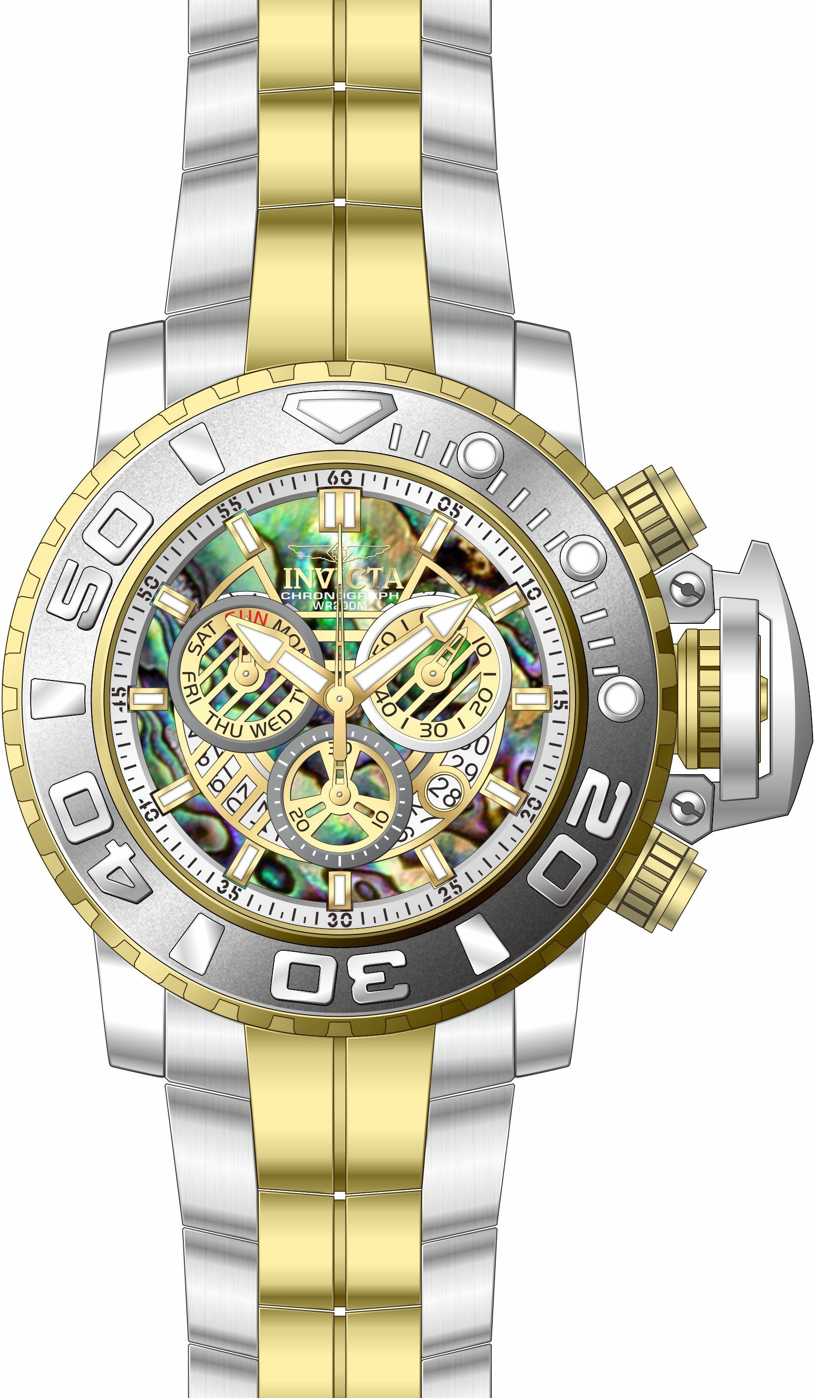 Parts for Invicta Sea Hunter Men 32649