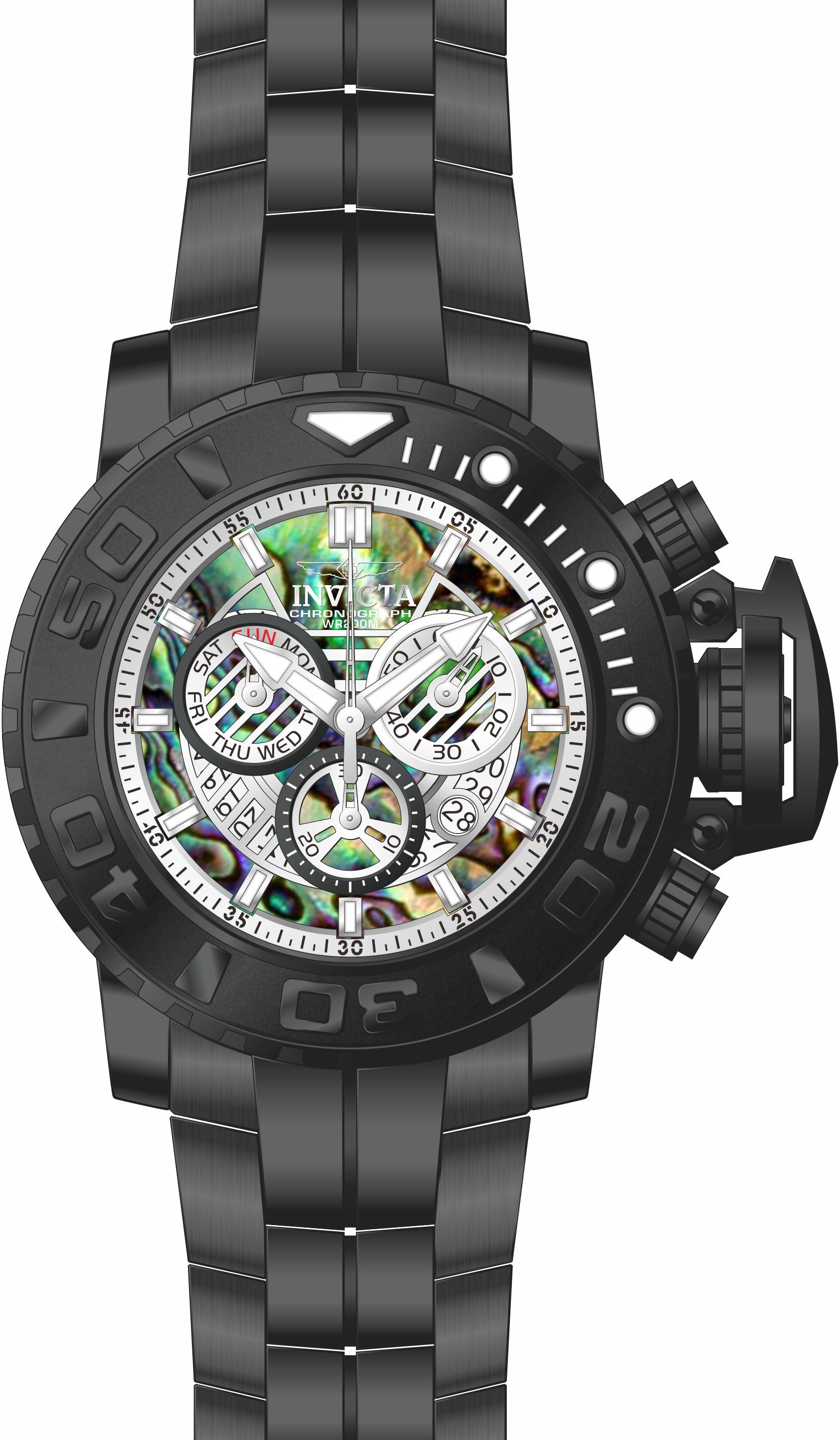 Parts for Invicta Sea Hunter Men 32650