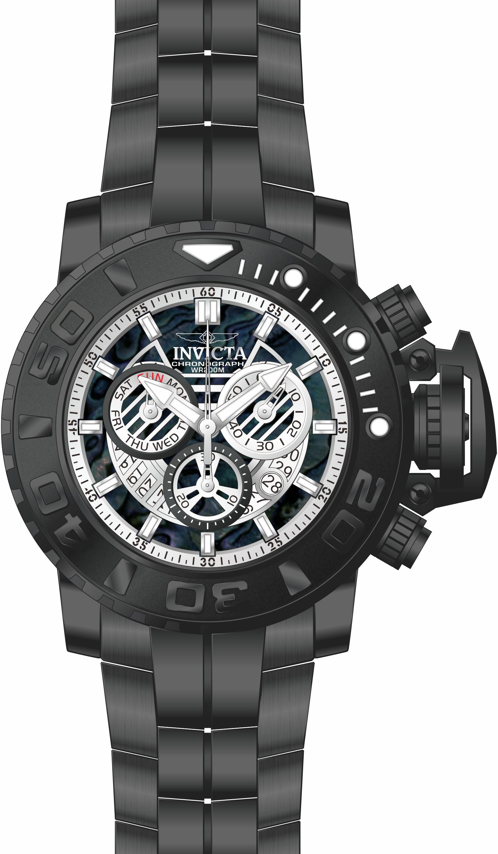 Parts for Invicta Sea Hunter Men 32651