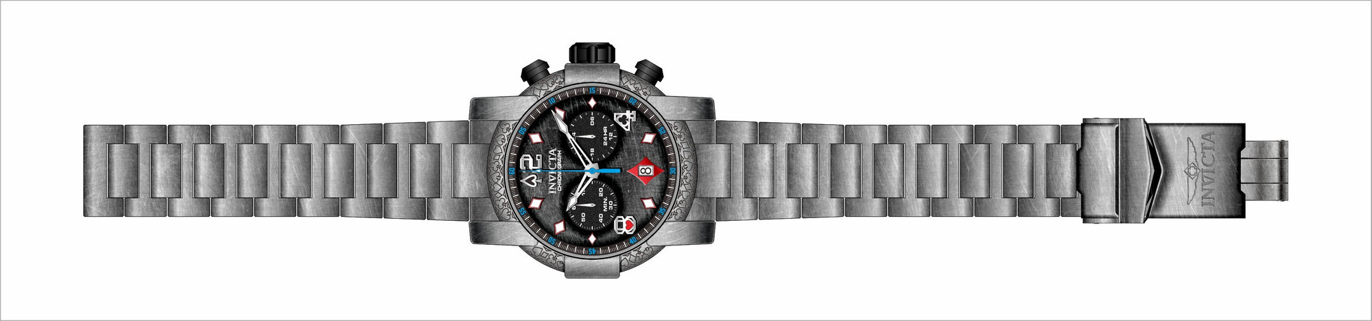 Band for Invicta Speedway Men 32688