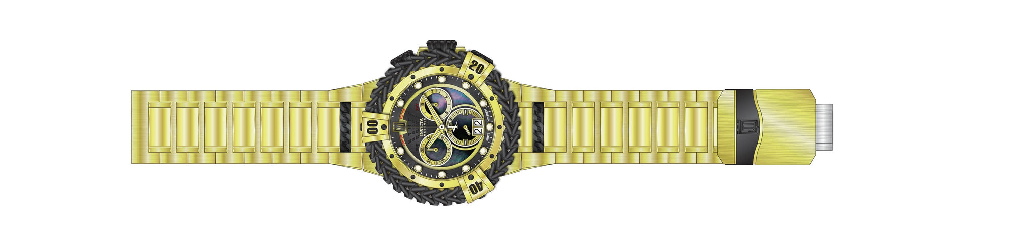 Band for Invicta JT Men 32544