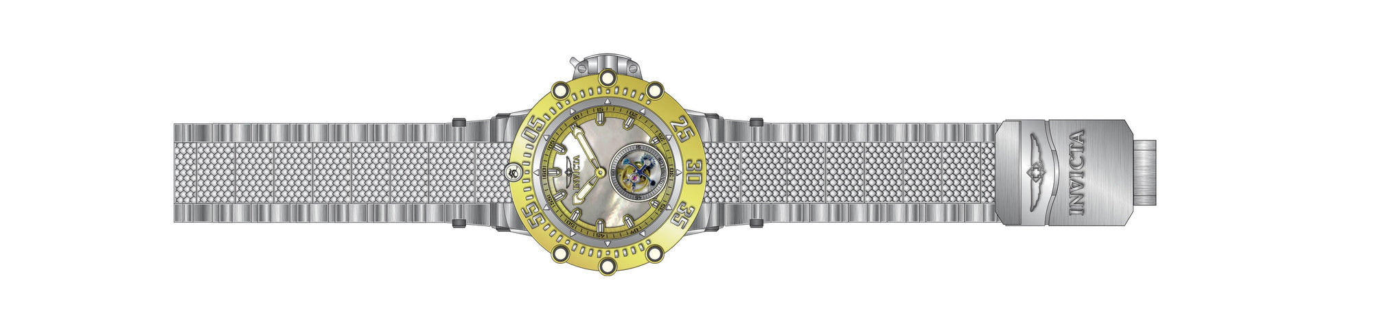 Parts for Invicta Subaqua Men 32865