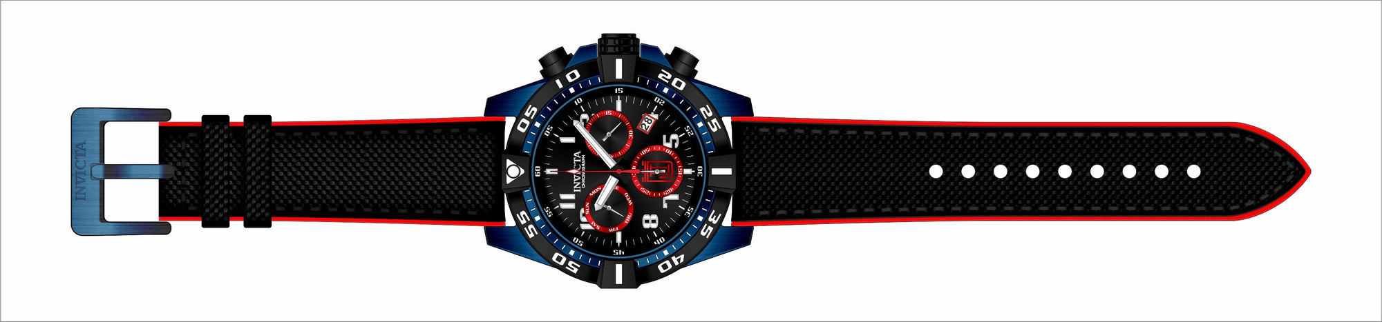 Band for Invicta JT Men 33220