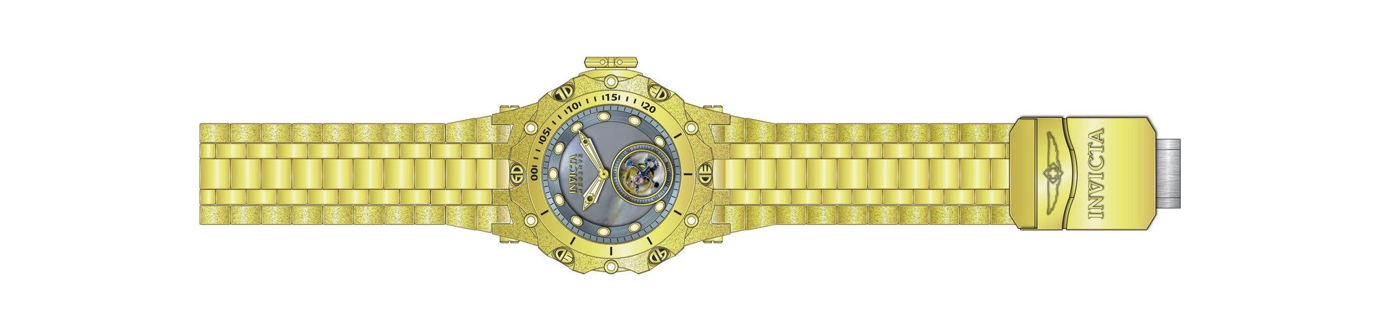Band for Invicta Reserve Venom Men 32609