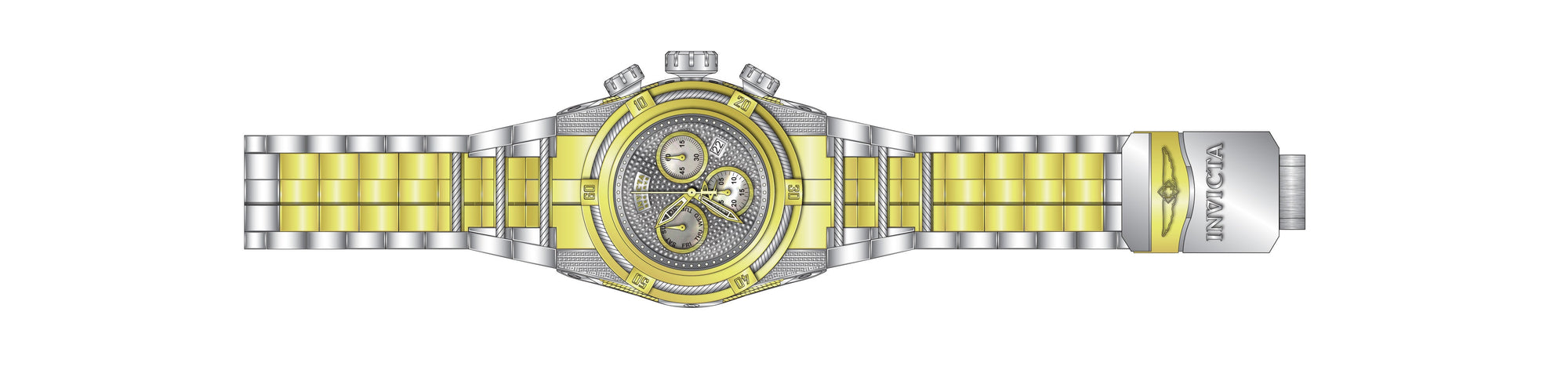 Band for Invicta Reserve Bolt Zeus Men 32785