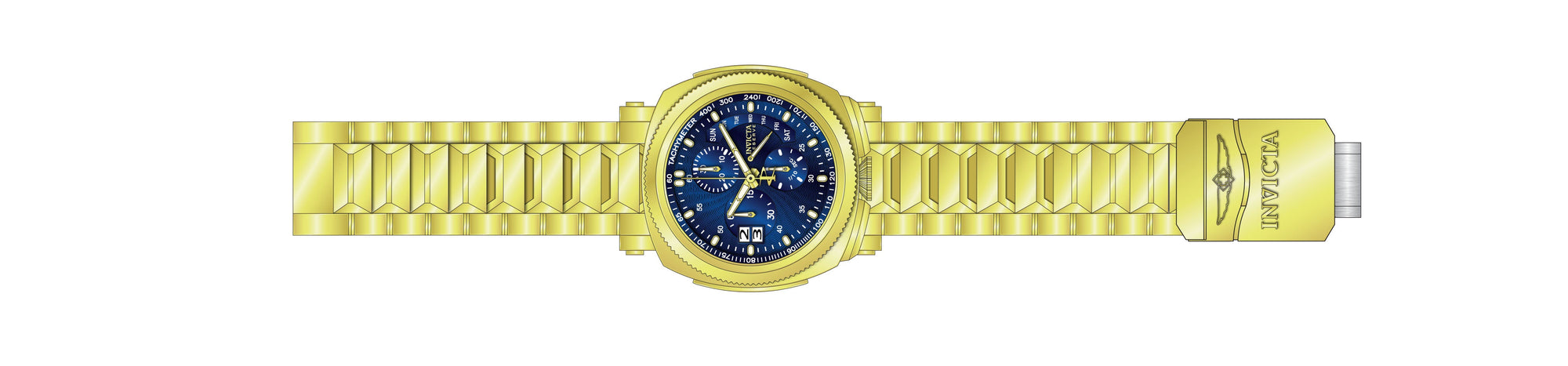 Band for Invicta Reserve Russian Diver Men 32767