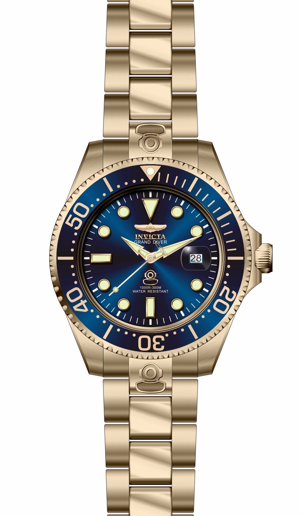 Band for Invicta Pro Diver Men 33316
