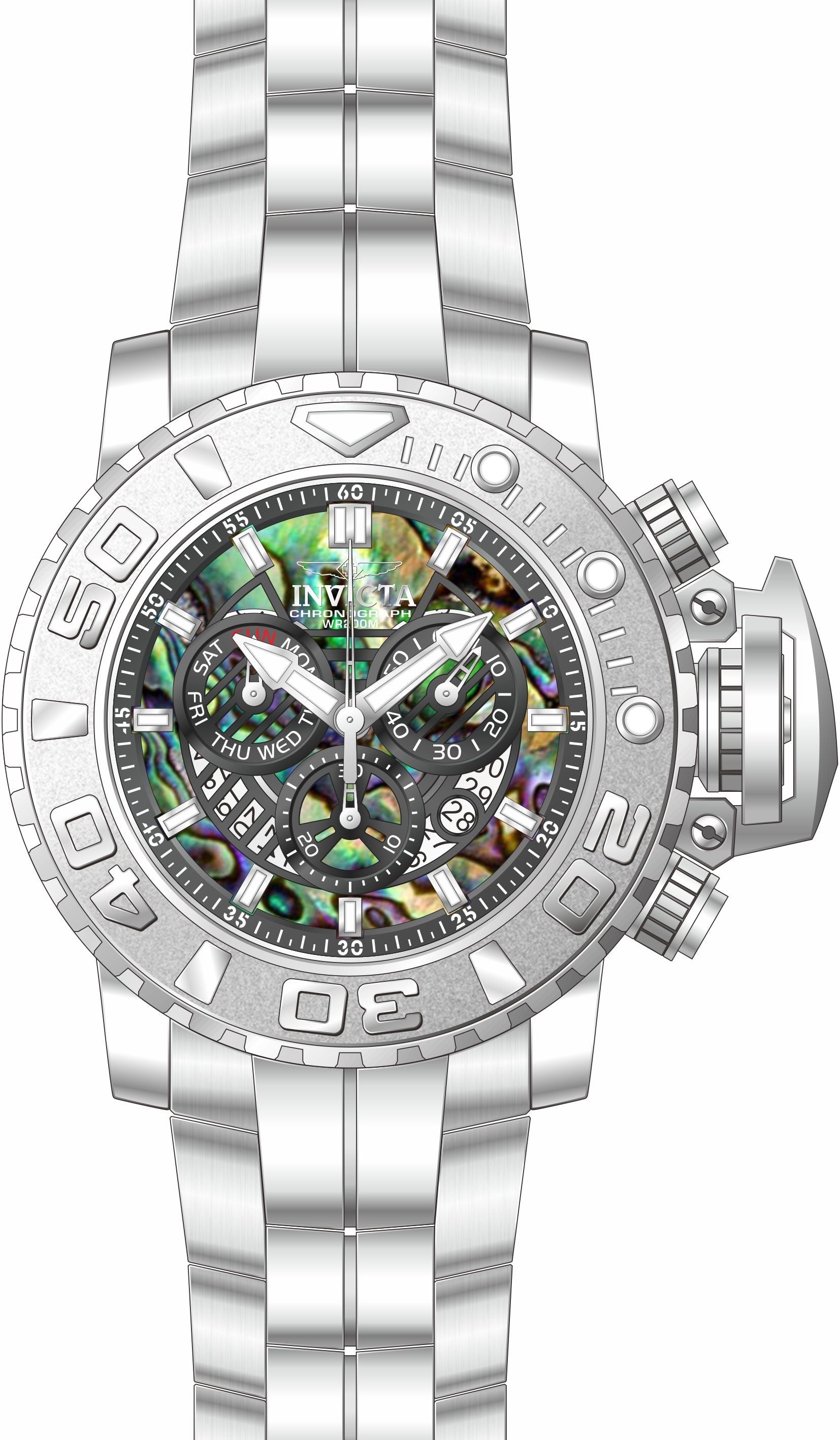 Parts for Invicta Sea Hunter Men 33363