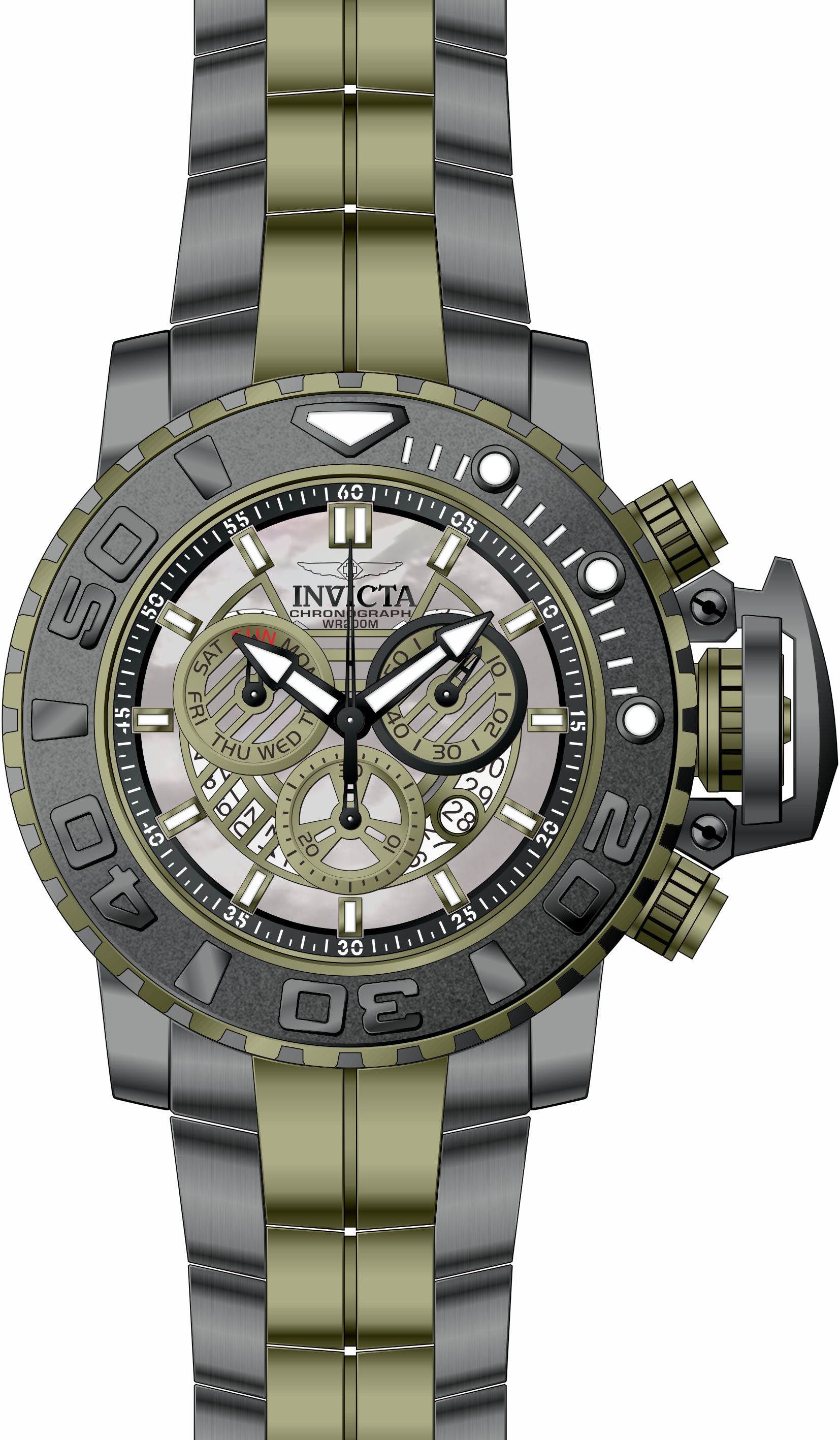 Parts for Invicta Sea Hunter Men 33375