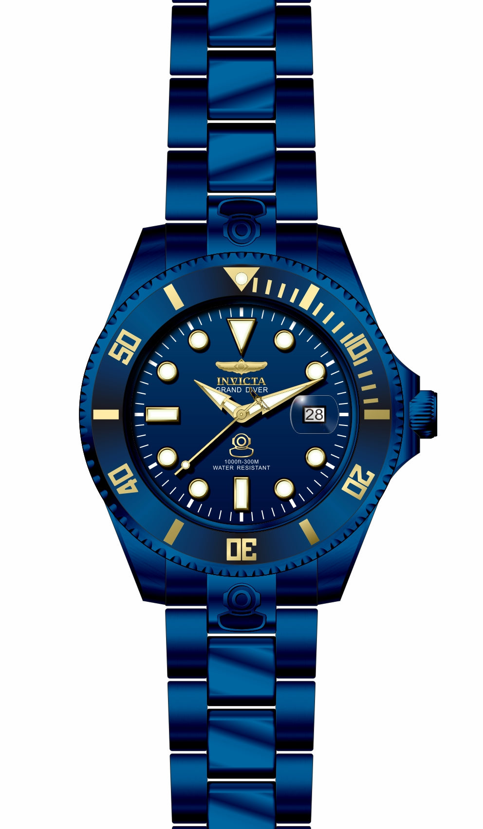 Band for Invicta Pro Diver Men 33387