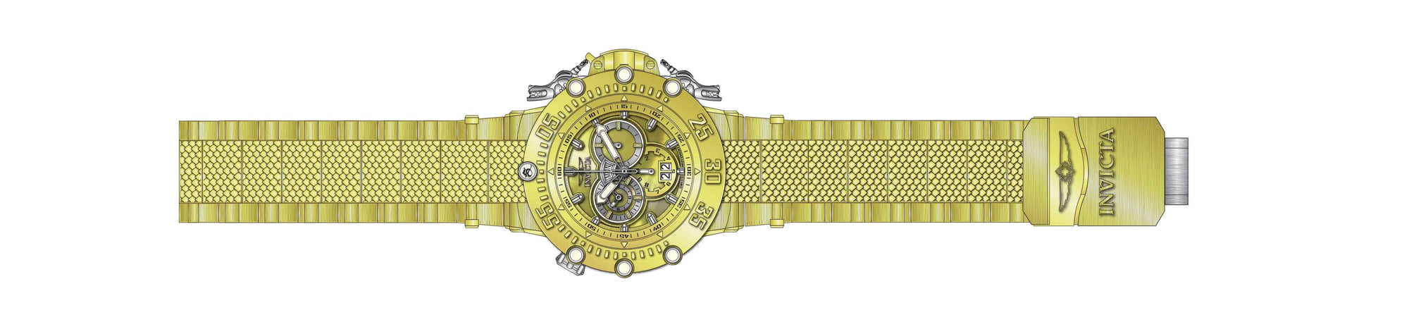 Parts for Invicta Subaqua Men 32950