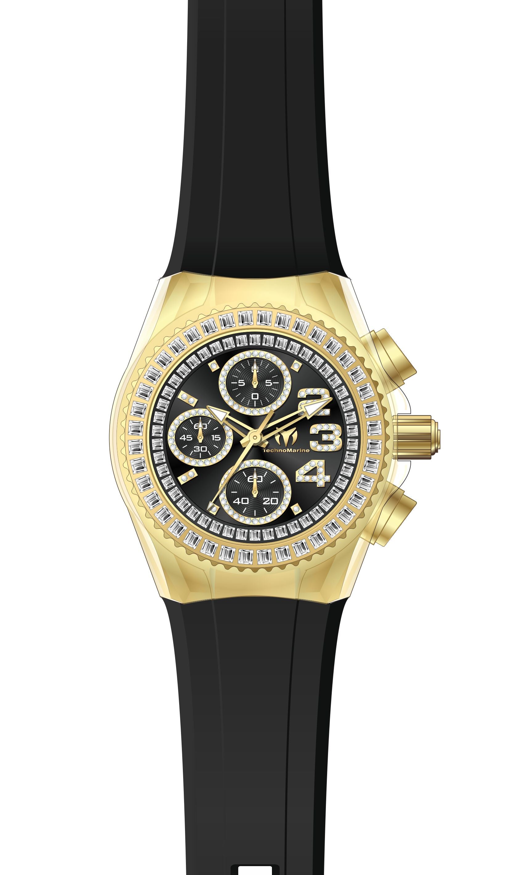 Band for Technomarine Cruise Glitz TM-121042