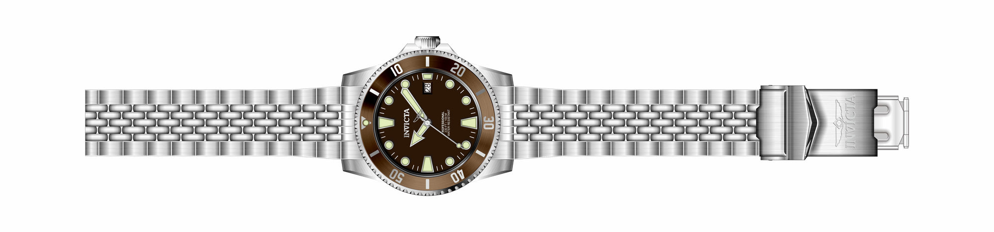 Band for Invicta Pro Diver Men 33504