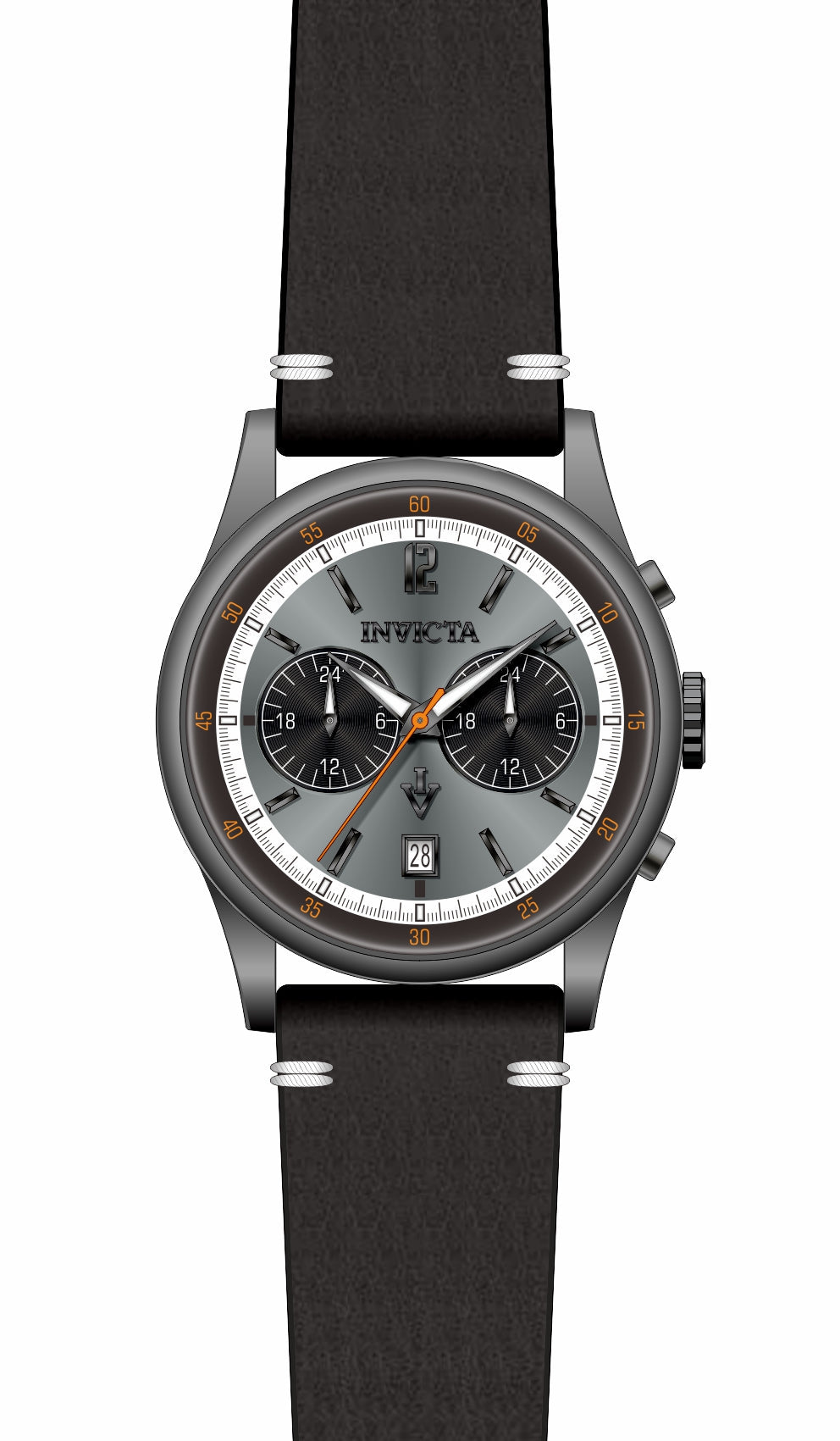 Band for Invicta Vintage Zager Exclusive Men 33510