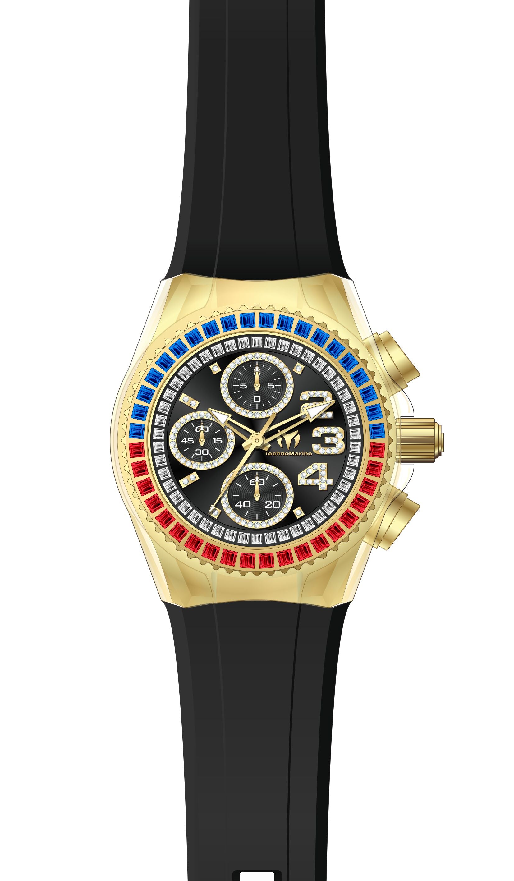 Band for Technomarine Cruise Glitz TM-121046
