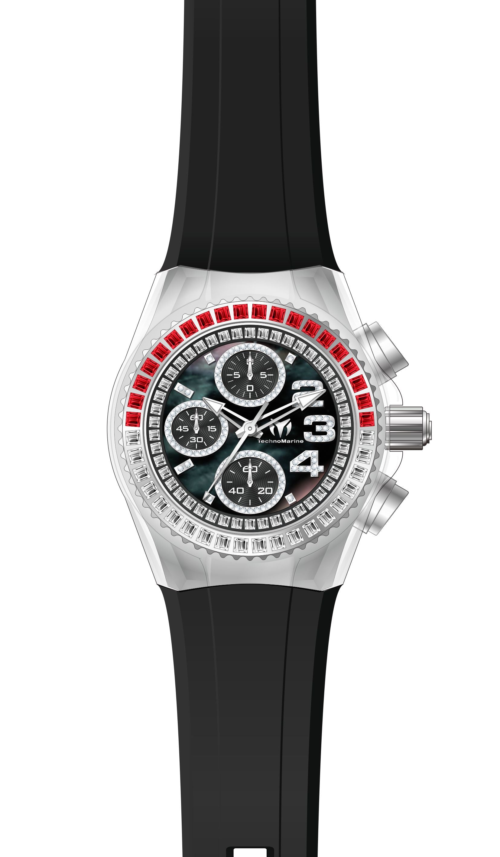 Band for Technomarine Cruise Glitz TM-121057
