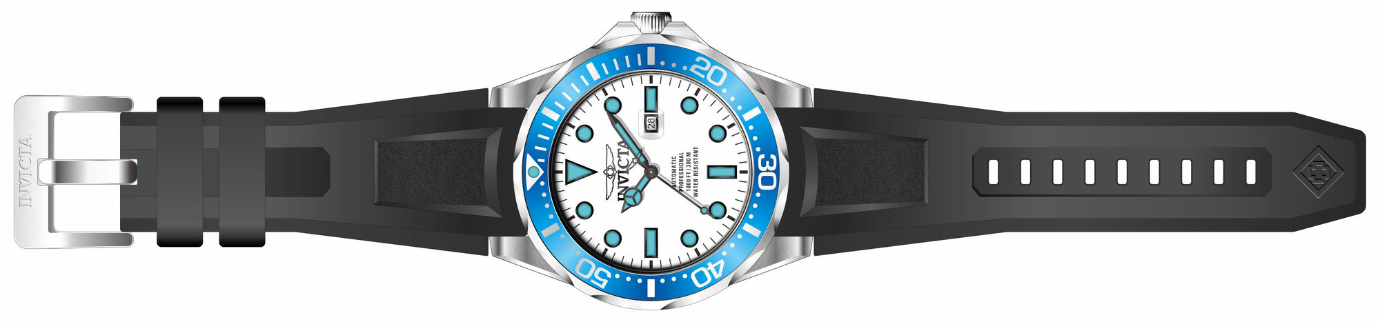 Band for Invicta Pro Diver Men 33605