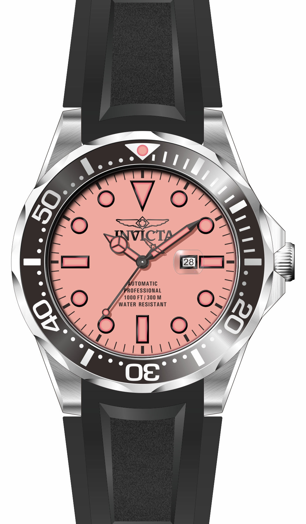 Band for Invicta Pro Diver Men 33606