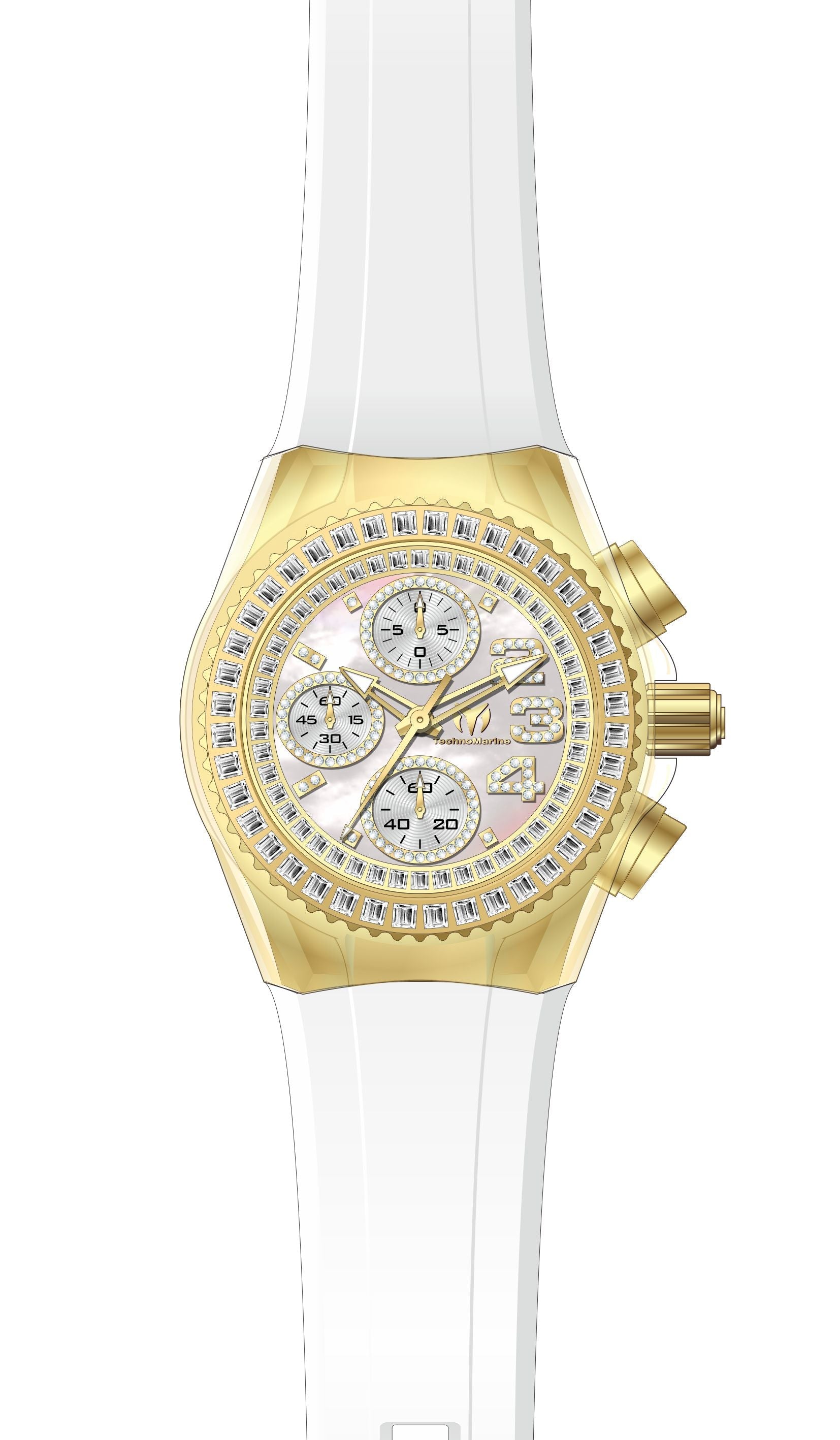 Parts for Technomarine Cruise Glitz TM-121061