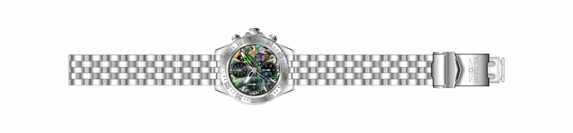 Band for Invicta Aviator Lady 33580