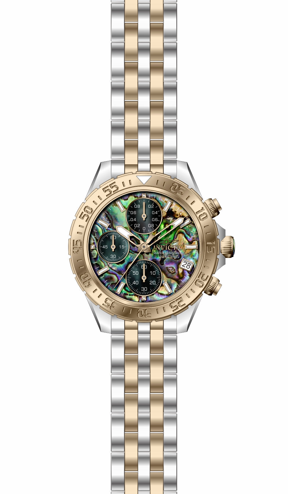 Band for Invicta Aviator Lady 33582