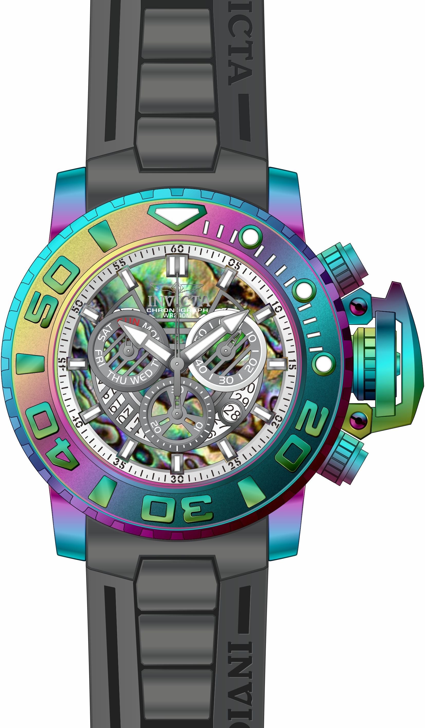 Parts for Invicta Sea Hunter Men 33793