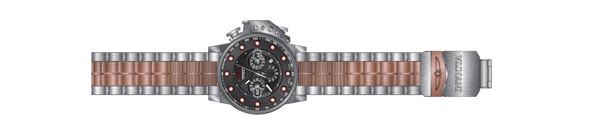 Band for Invicta I-Force Store Exclusive Men 33410