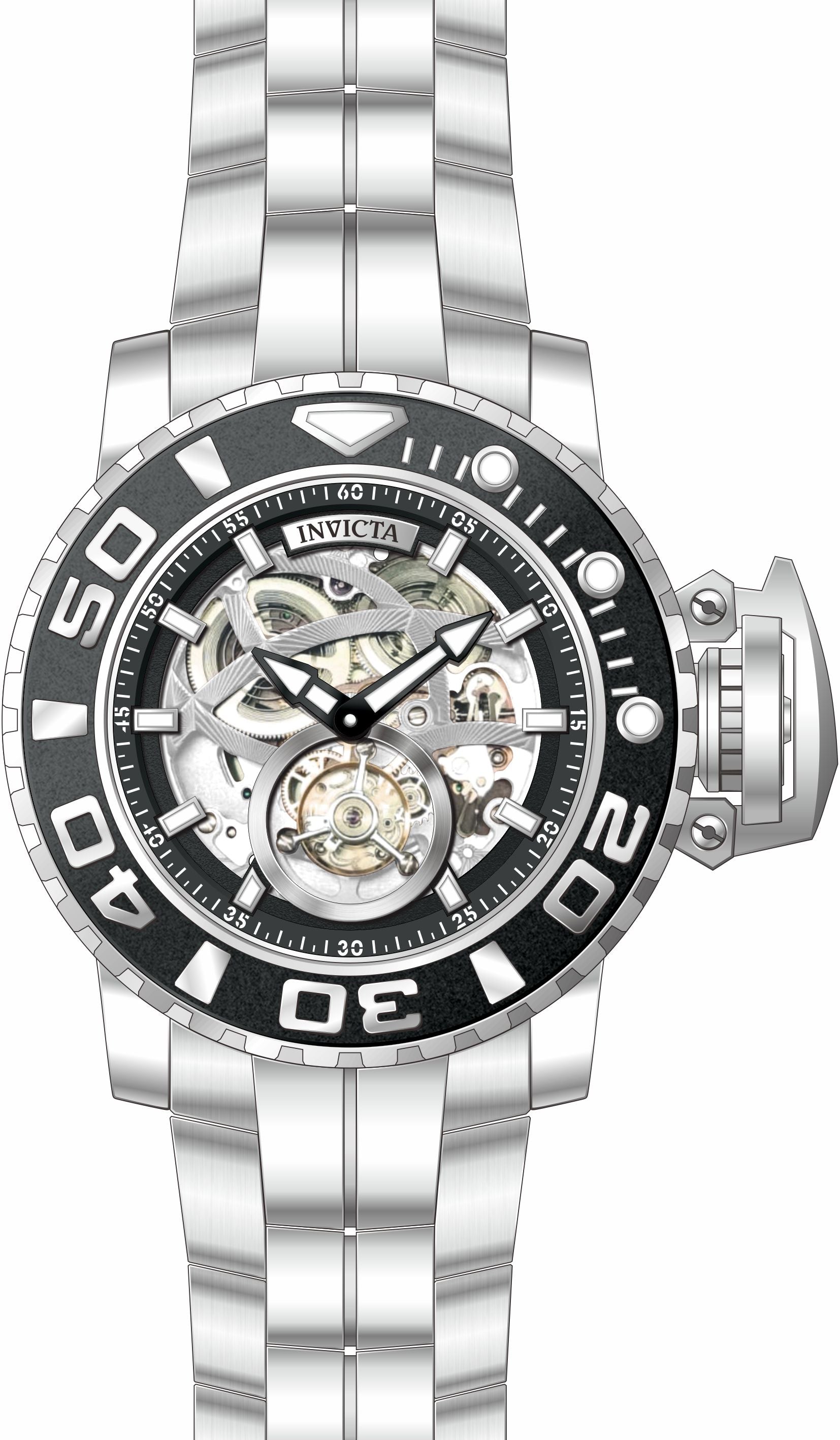 Parts for Invicta Sea Hunter Men 33800