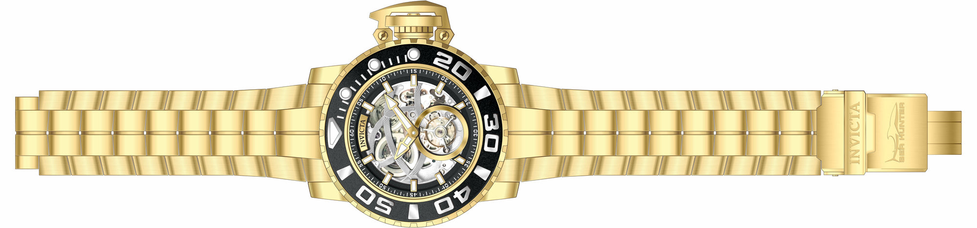 Band for Invicta Sea Hunter Men 33801