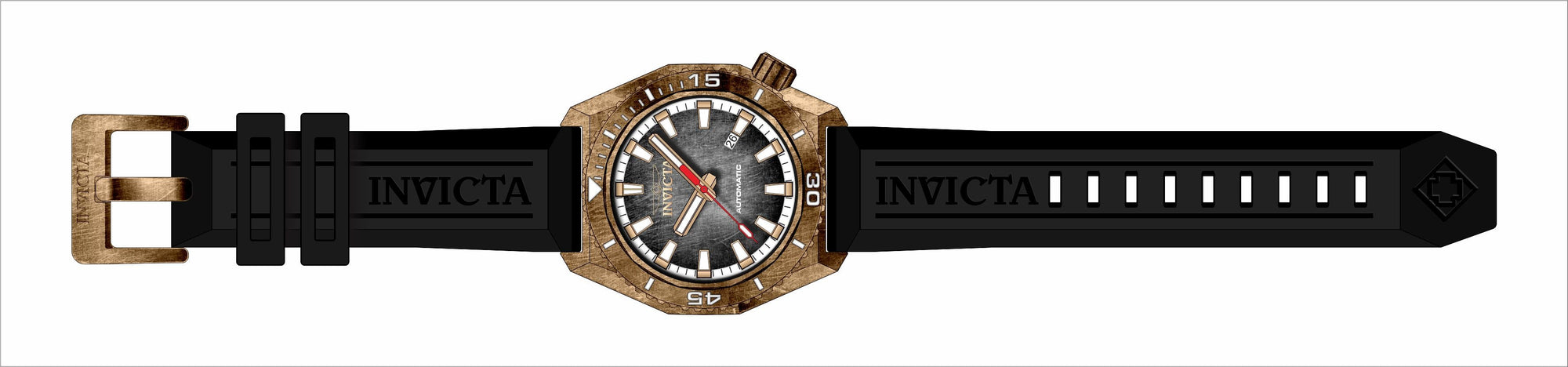 Parts for Invicta Pro Diver Men 33909