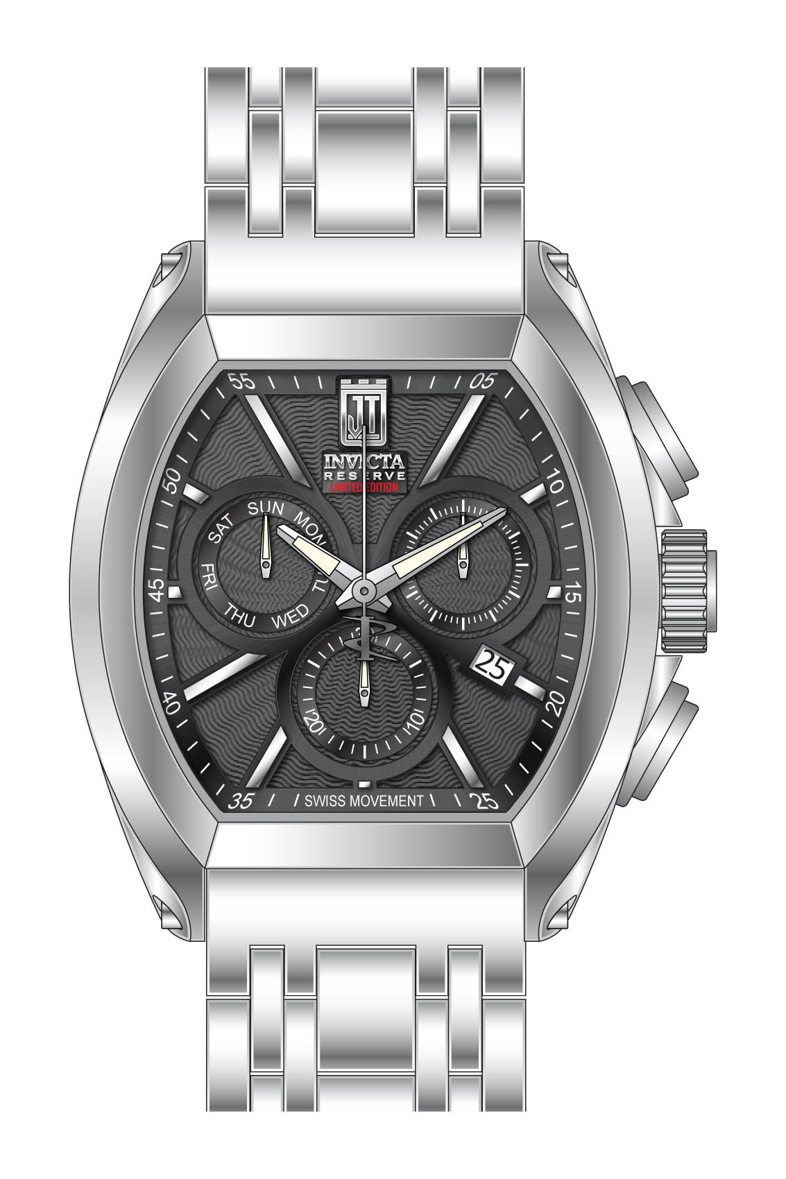 Parts for Invicta JT Men 33222