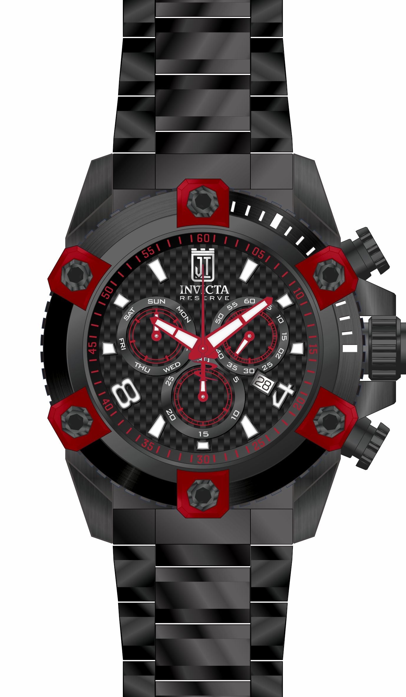 Parts for Invicta JT Men 33993