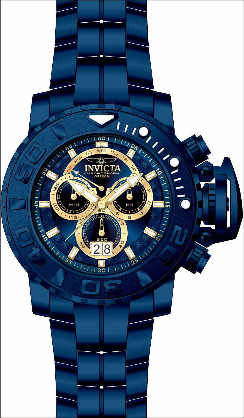 Parts for Invicta Sea Hunter Men Blue Label 25617