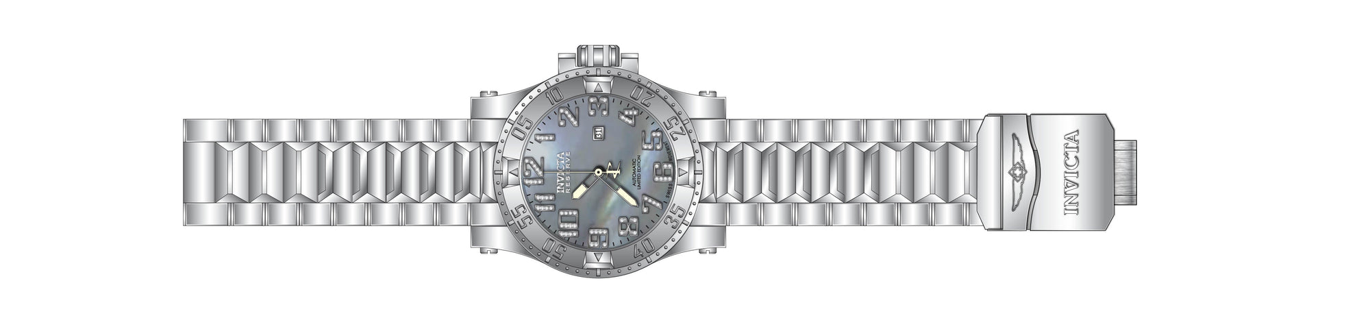 Parts for Invicta Reserve Excursion Men 33789