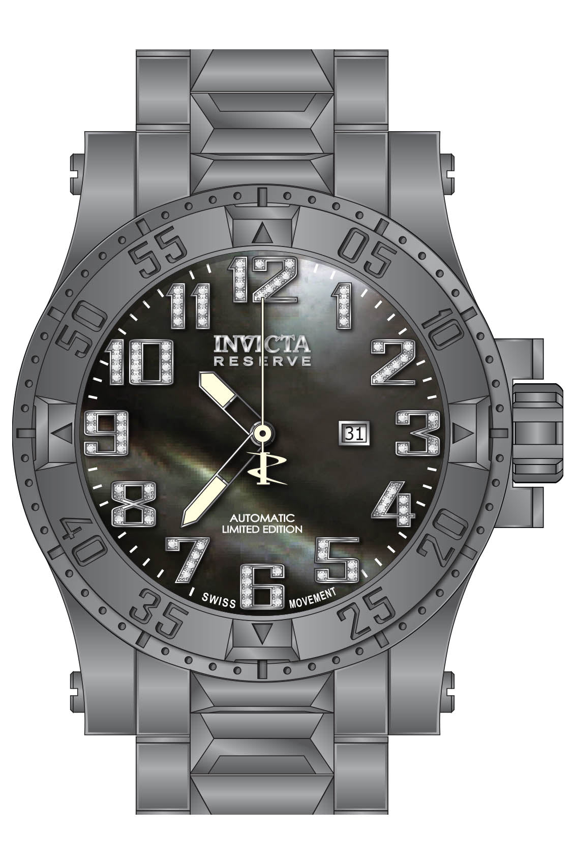 Band for Invicta Reserve Excursion Men 33790