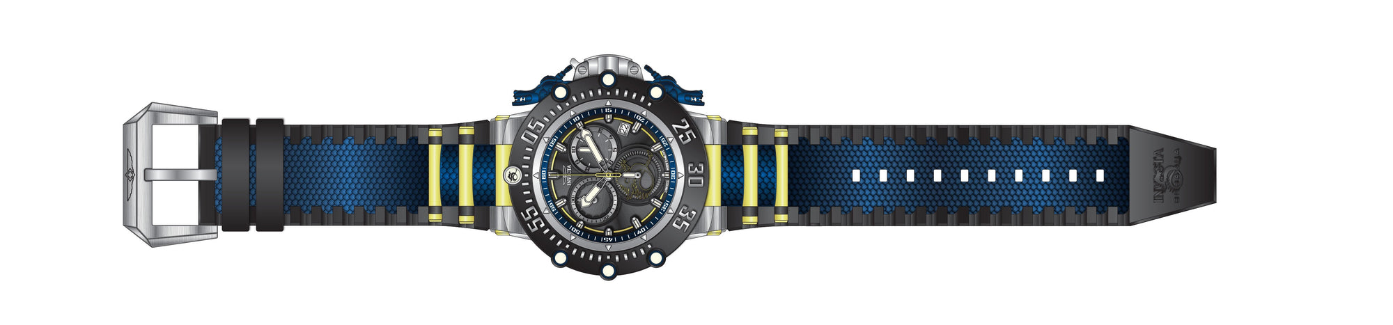 Band for Invicta Subaqua Men 33644