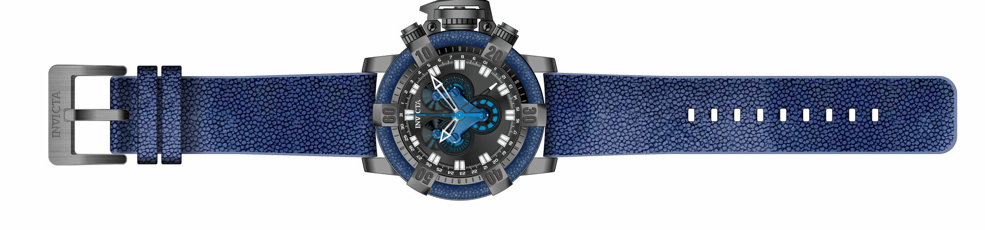 Band for Invicta Sea Hunter Men 34387