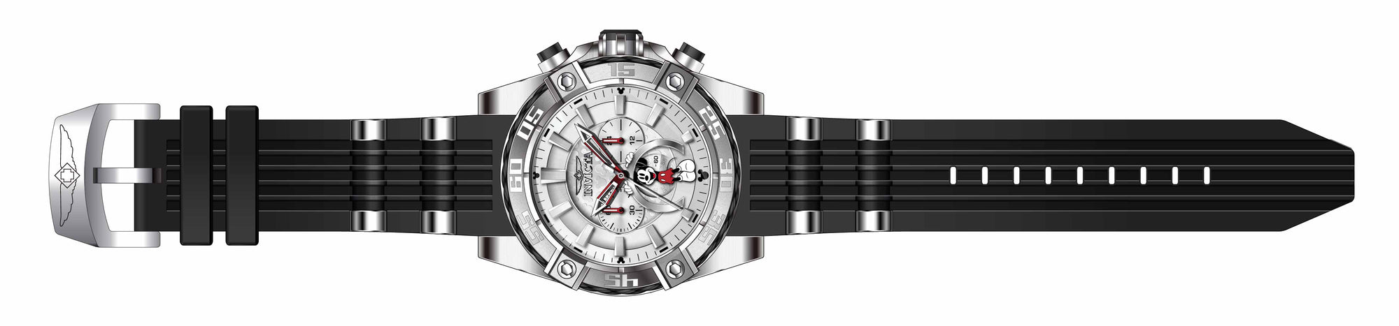 Band for Invicta Disney Limited Edition Mickey Mouse Men 32463