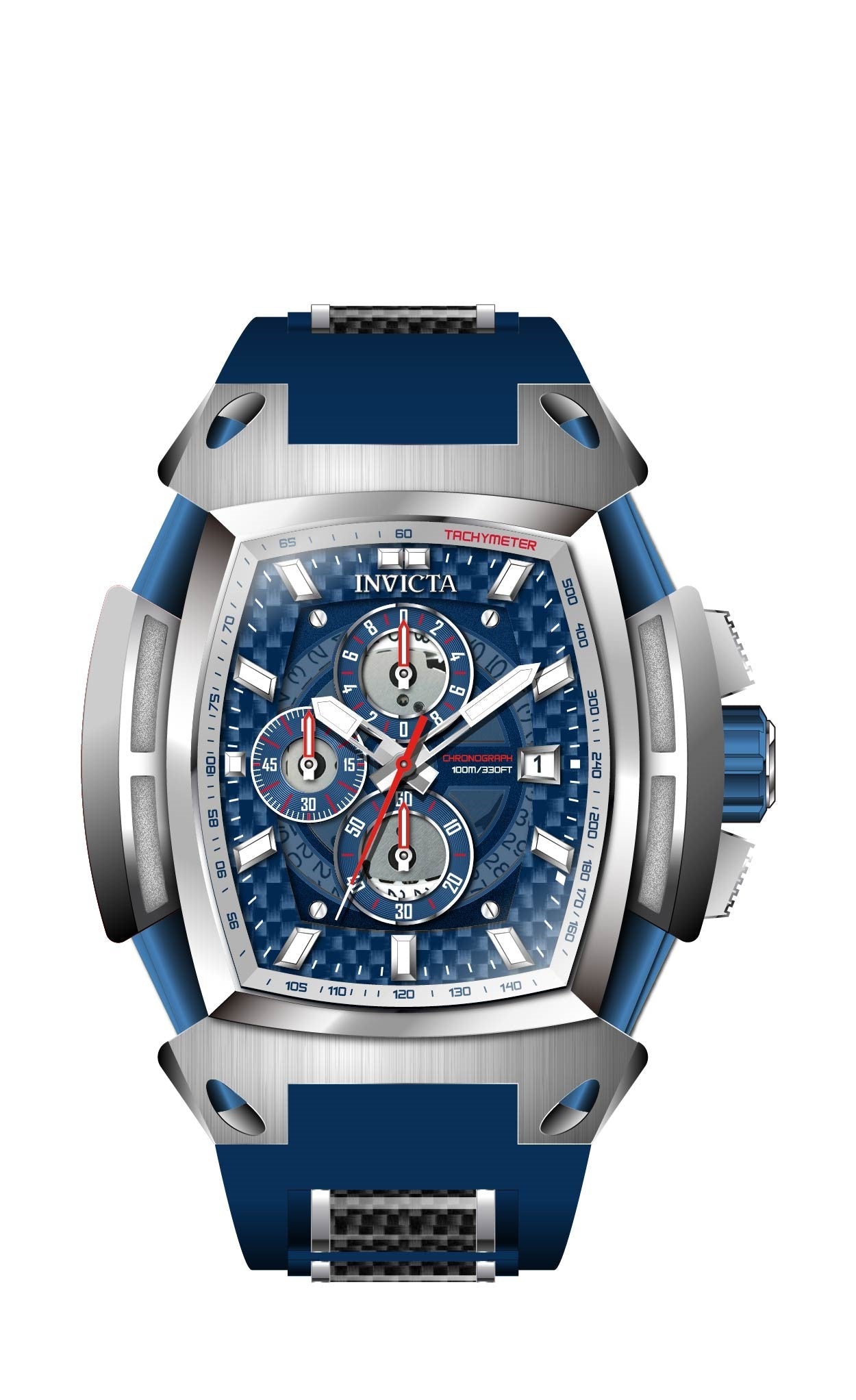 Band for Invicta S1 Rally Diablo Men 34511