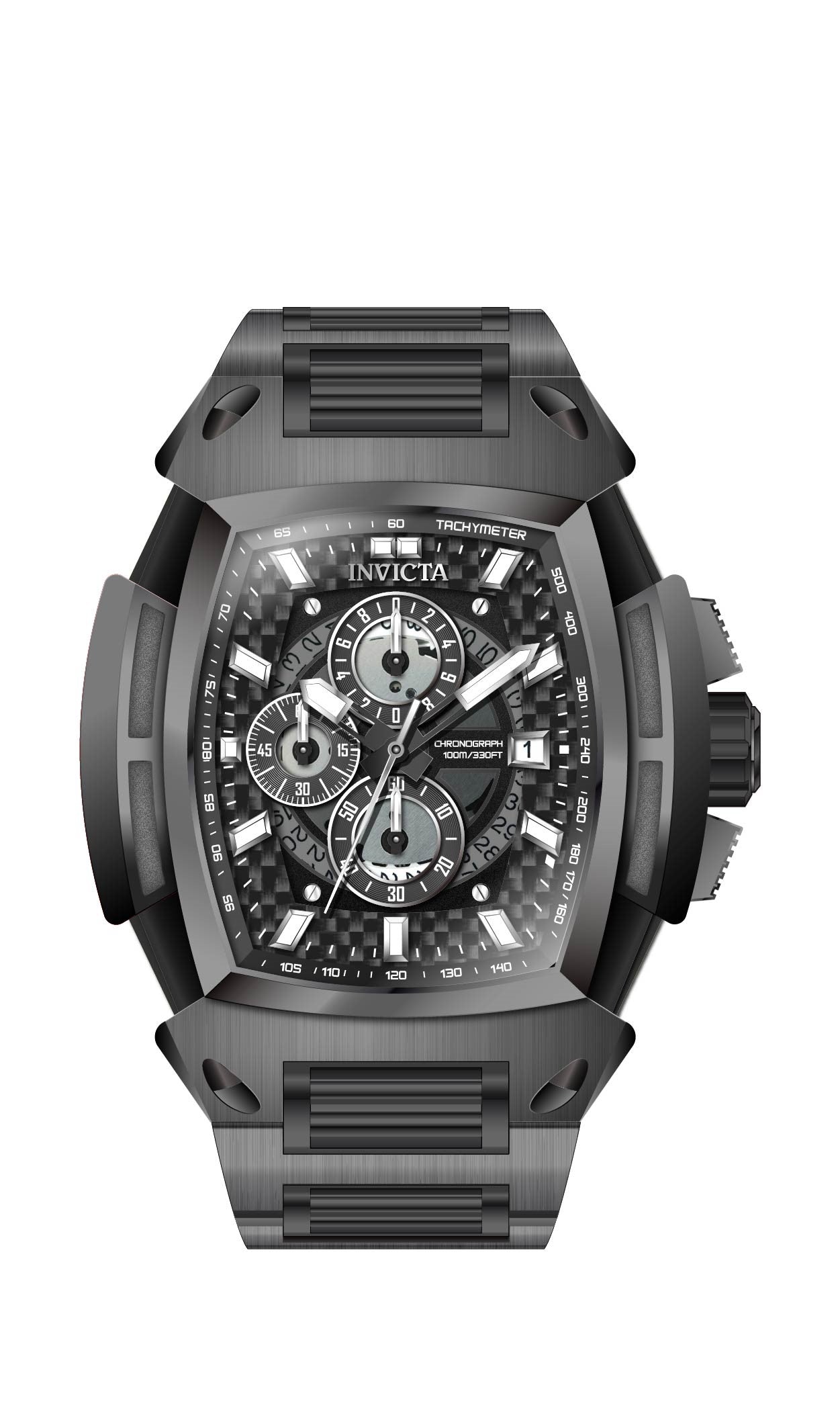 Band for Invicta S1 Rally Diablo Men 34512