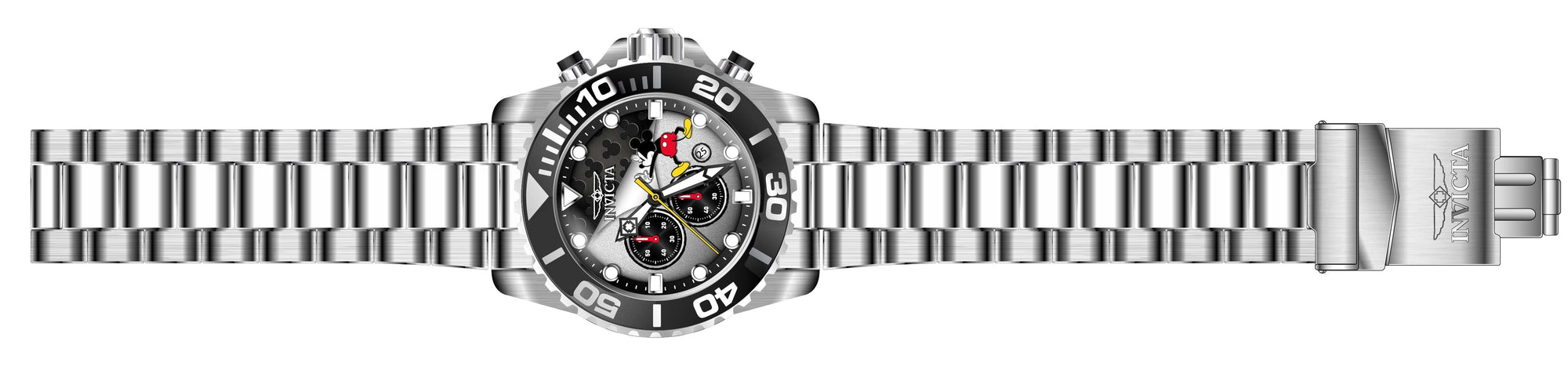 Band for Invicta Disney Limited Edition Mickey Mouse Men 32443