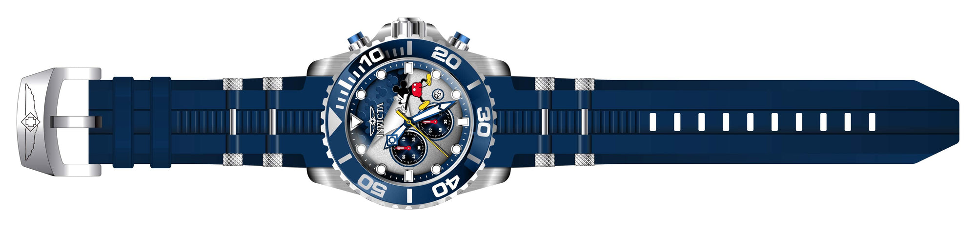 Band for Invicta Disney Limited Edition Mickey Mouse Men 32472