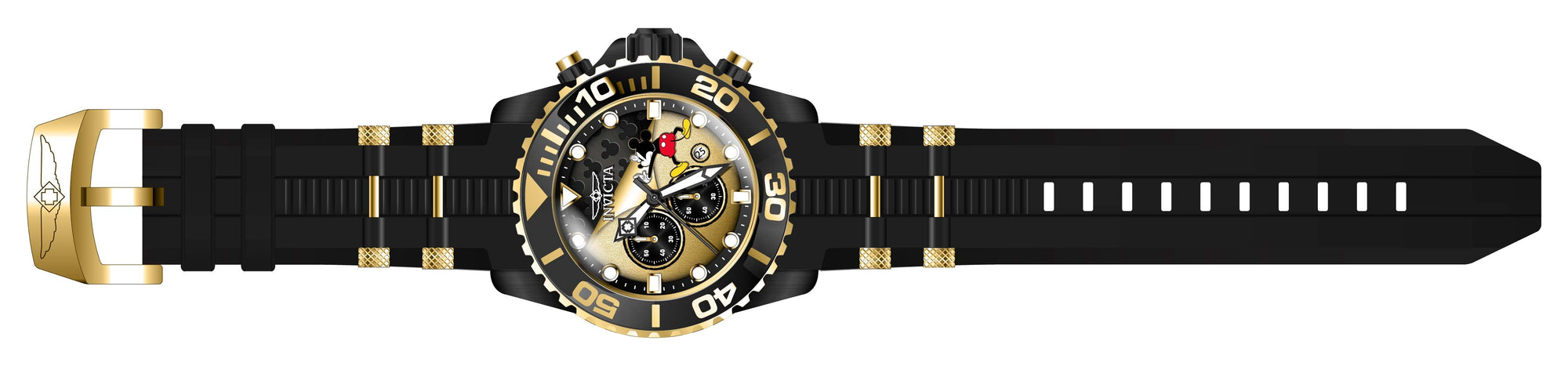Band for Invicta Disney Limited Edition Mickey Mouse Men 32476