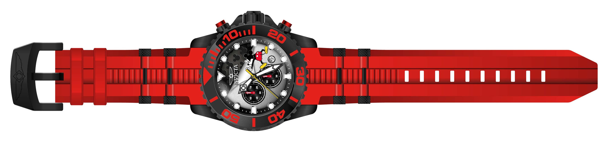 Band for Invicta Disney Limited Edition Mickey Mouse Men 32477