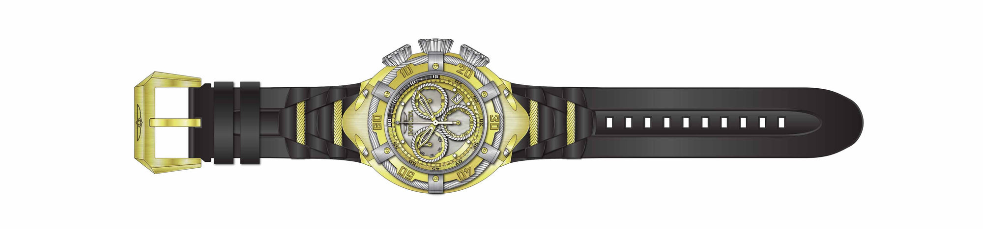 Band for Invicta Bolt Thunderbolt Men 33396