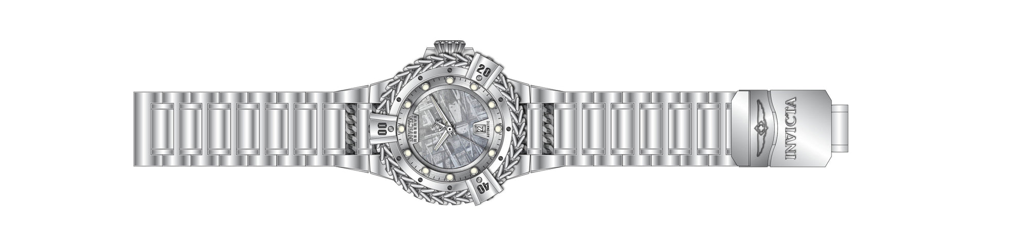 Parts for Invicta Reserve Herc Men 34319