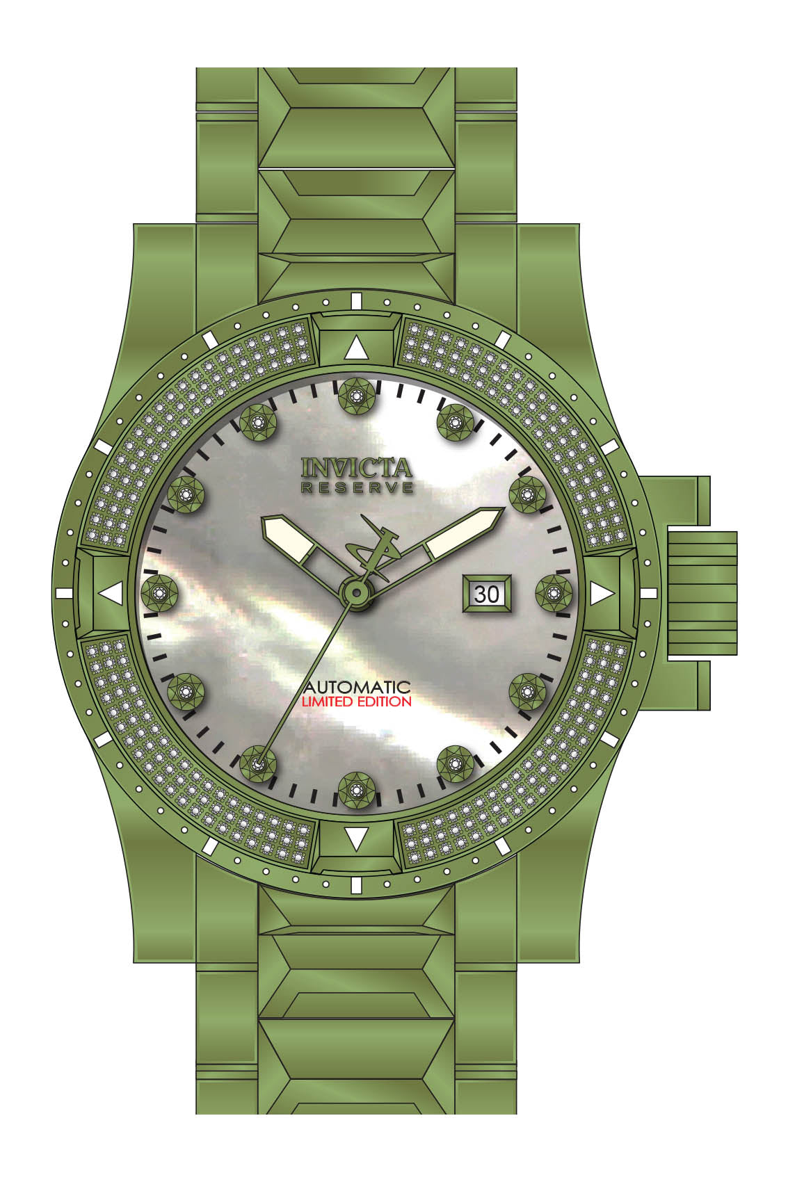 Band for Invicta Reserve Excursion Men 34281